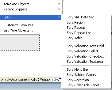 insert spry