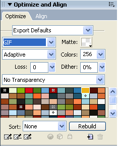 optimize panel