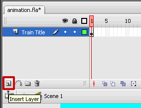insert new layer in flash cs3