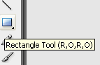 rectangle shape tool in flash cs3