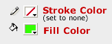 fill and stroke color in flash cs3