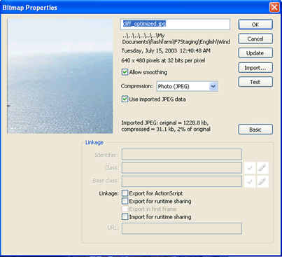 bitmap properties