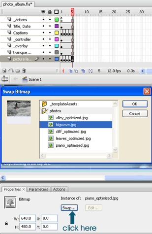 swap images