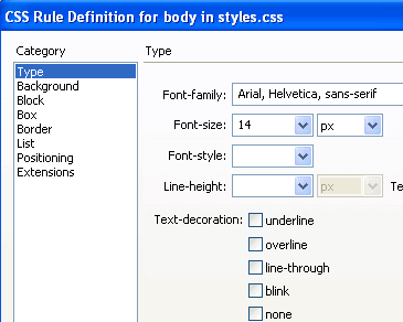 body-tag-font-css